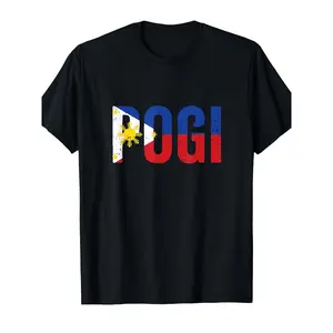 Funny And Stylish T-Shirt Design Featuring The Philippine Flag, Perfect for Casual Wear And Sports Activities.This Comfortable Short-Sleeve Tee Is Ideal for Everyday Use