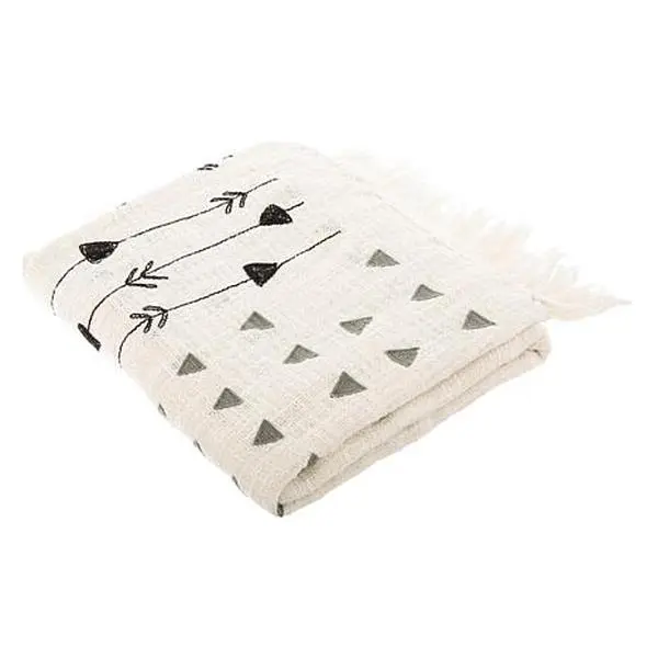 Safavieh Penton 50" x 60" Fringe Throw