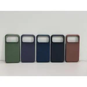 2-in-1 Magnetic Fabric iPhone Case-Fingerprint-Resistant, Drop-Proof, Ultra-Strong Magnetism, Compatible with iPhone 17/16/15/14 Pro Max| Fashion Premium Edition summerwins