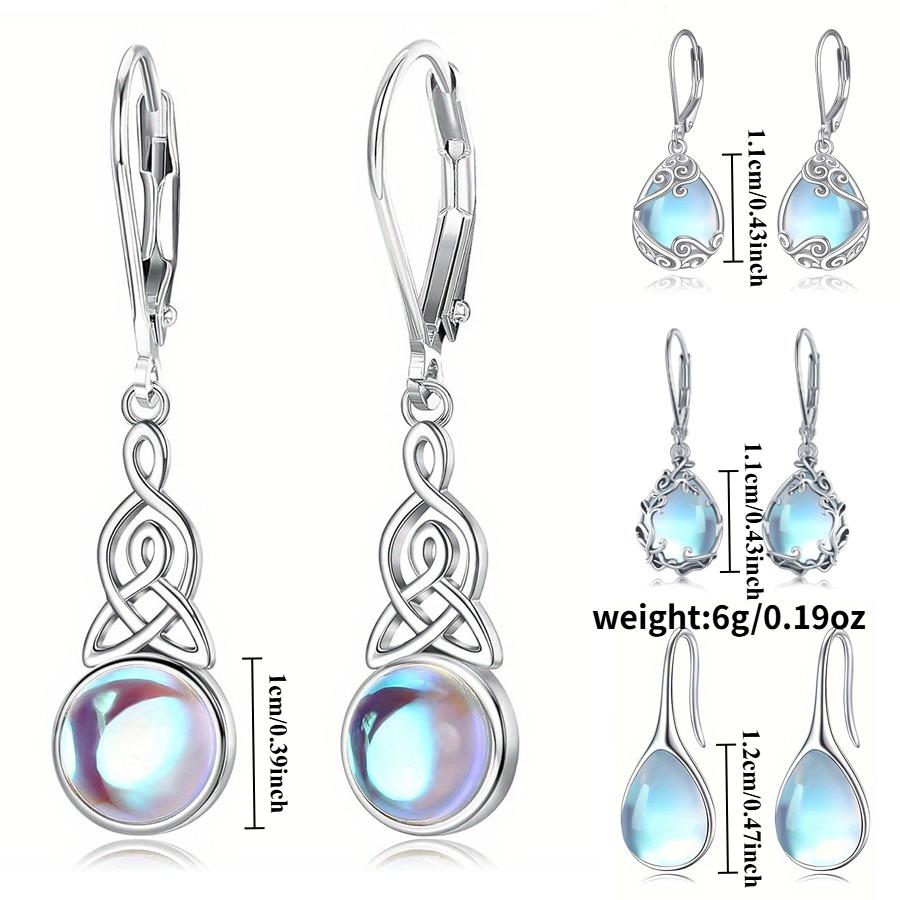 4-pair earrings set, New Fashion Earrings，earring for women，accessories for women，casual and fashionable jewelry, Mother's Day and Valentine's Day gifts, jewelry gifts for her