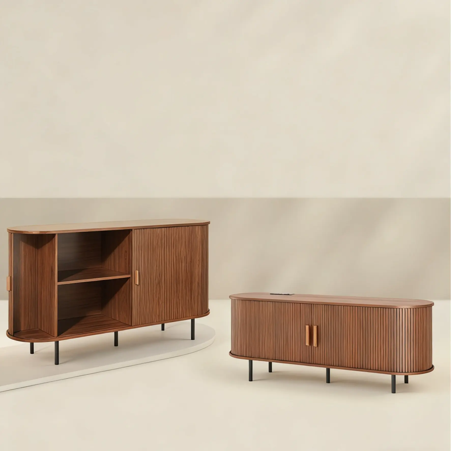 55" TV Stand & 55" Buffet Cabinet