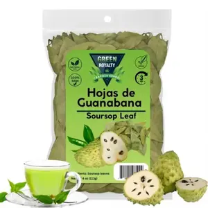 Whole Dried Graviola Soursop Leaves (4 oz 113g+ Leaves Per Bag) Hoja De Guanabana, 100% All Natural Fresh Tea From Mexico . TEA Beverage Traditional