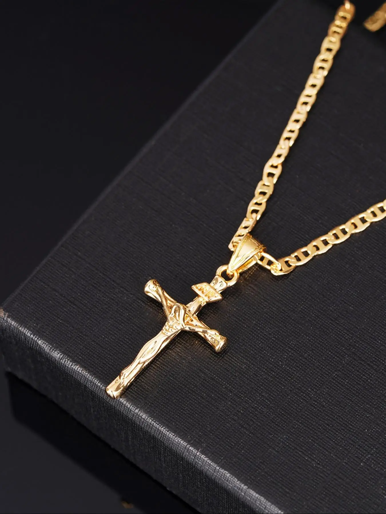 Women's Elegant Cross Pendant Necklace, Fashion Jewelry for Party, Daily Clothing Decor, Trendy All-match & Exquisite Jewelry for Birthday Gift, Fashi