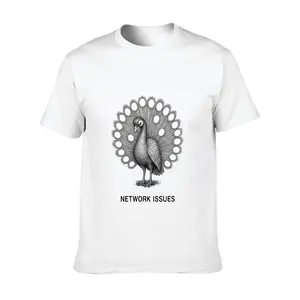 Casual Style Men's T-Shirt Peacock Network Issues Graphic Summer Wear Gift For Tech Lovers