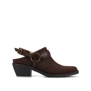 URBANA STRAPPY MULES - Chocolate