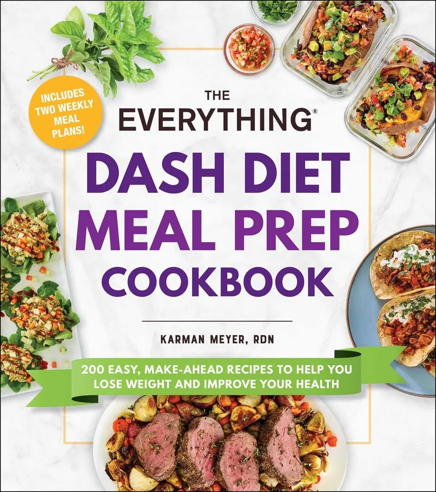 USED Book - The Everything Dash Diet Meal Prep Cookbook: 200 Easy, Make-Ahead Recipes to Help You Lose Weight and Improve Your Health by Meyer, Karman (Paperback) - english