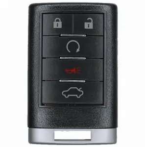 KEYS4LESS Replcament Smart Key Fob for 2008 2011 Cadillac Dts Fcc OUC6000066 Part Number 20998256 20998254 20998255
