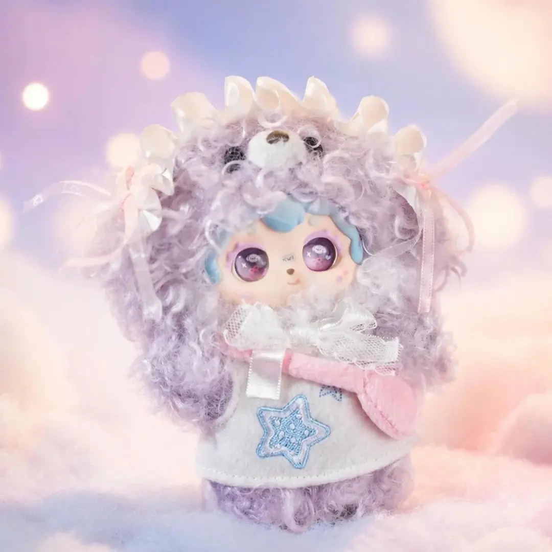 Nini Poka’s Wish Bingo Fluffy Collectible Plush Doll #NiniPoka #CollectiblePlush #FluffyDoll #ArtToy