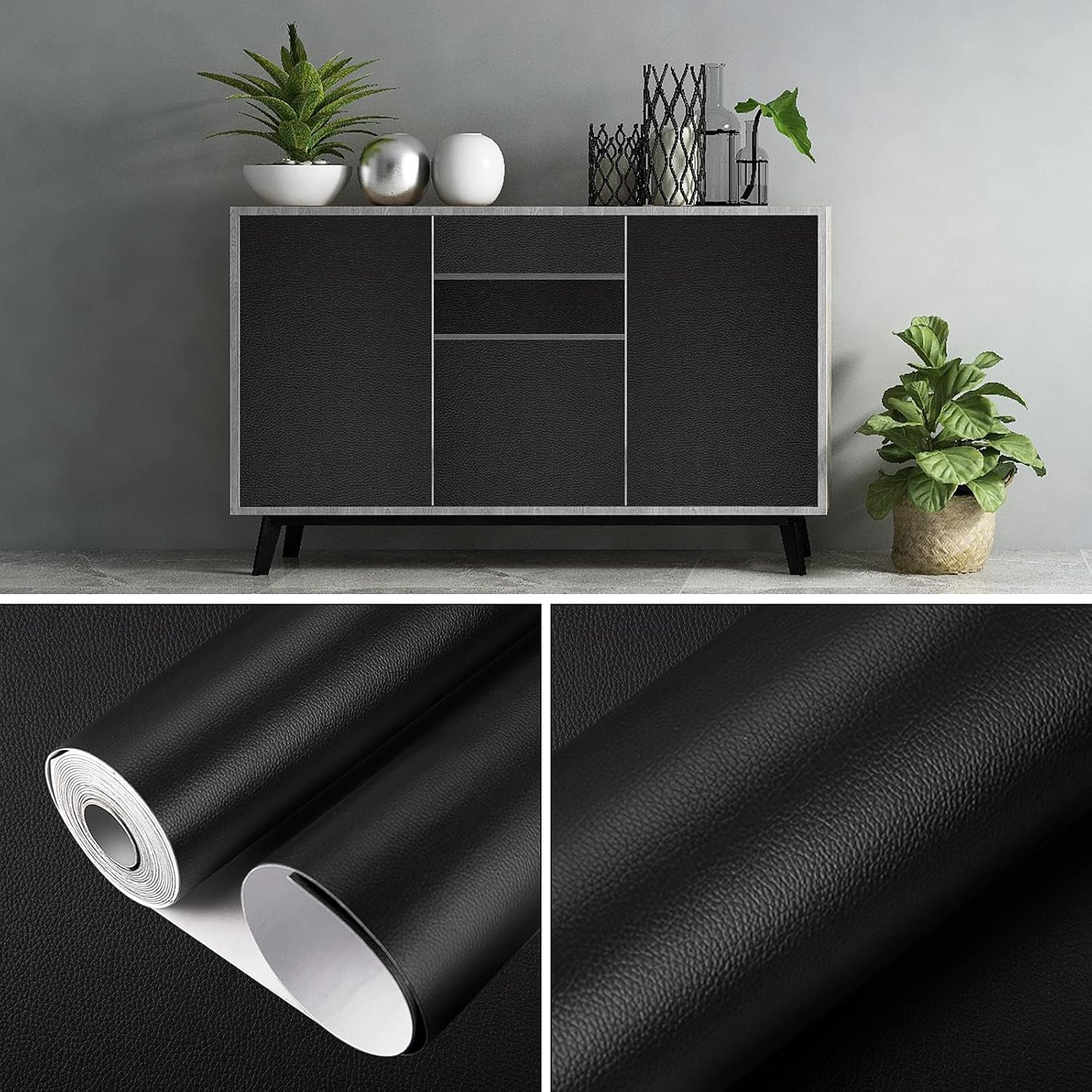 Self Adhesive Leather Repair Patch Waterproof Scratch Resistant Strong Glue Leatherette Sticker for Sofa Furniture Car Seat Instant Couch Fix Tape