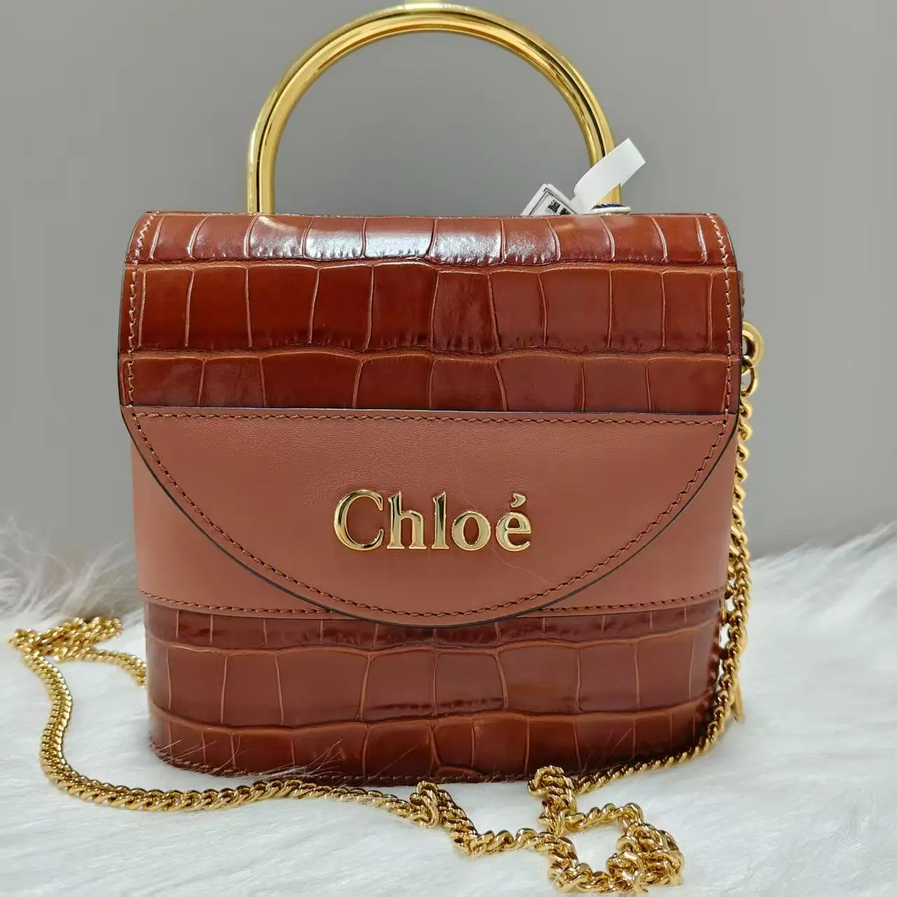 Pre-owned Chloé Chloé^/Top Handle Bags/SSB1718007