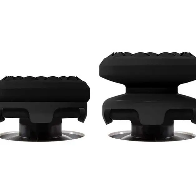 Professional Thumbstick Grips for PS4/5 Controller, Xbox Series X/S, Xbox One, Xbox One X/S Controller, 1 High-Rise, 1 Mid-Rise, Performance Grips for Playstation 5 / Xbox, Console Joystick Rubber Game,back to school,back to school haul