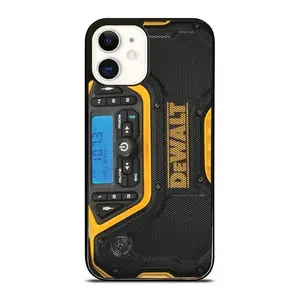 DEWALT Tough Phone Case for Phone 12-17 Pro Max - Durable and Impact-Resistant, Glossy Finish, UV Protection, Customized Design