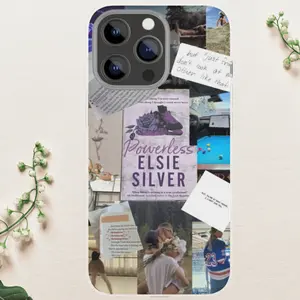 Powerless Elsie Silver Phone Case Protective Design for iPhone 16 Pro Max 15 14 13 12 Plus Samsung S24 Ultra Customized Protection Silver Finish