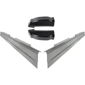 KQQIO Replacement Rocker Panels & Cab Corners Compatible with 1999-2007 Chevy Silverado GMC Sierra 4 Door Crew Cab ONLY (2 packages),summervibes