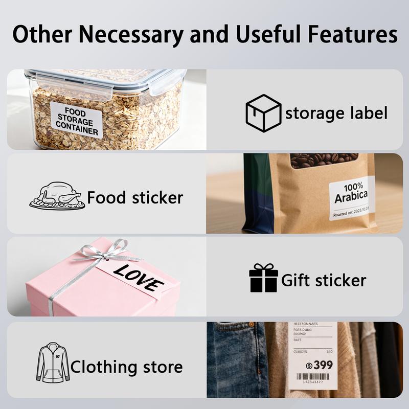 Bluetooth Label Thermal Printer 4x6, Wireless Shipping Parcel Printer, Compatible with Phone/PC & Mac, Supports USPS/UPS/Shopify/Amazon/Etsy & More, Ideal for Small Business/Home Office