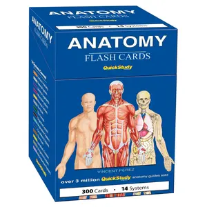 Anatomy Flash Cards: a QuickStudy Reference & Study Tool Cards – May 1, 2025