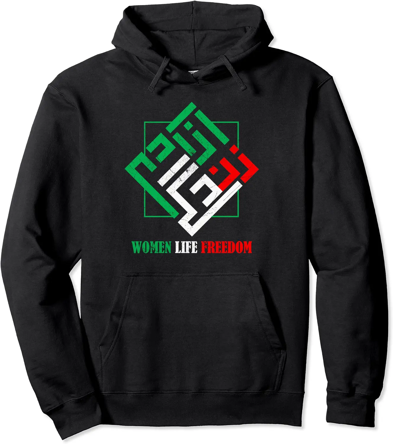 Zan Zendegi Azadi Persian Woman Life Freedom Pullover Hoodie - Jaheimca Shop 92B0BJSQTLP6