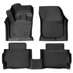 Car Floor Mats for 2013-16 Ford Fusion All-Weather TPE Rubber