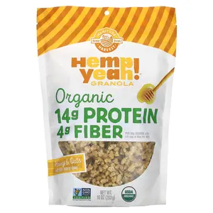 Manitoba Harvest Hemp Yeah!, Organic Granola, Honey & Oats, 10 oz (283 g)
