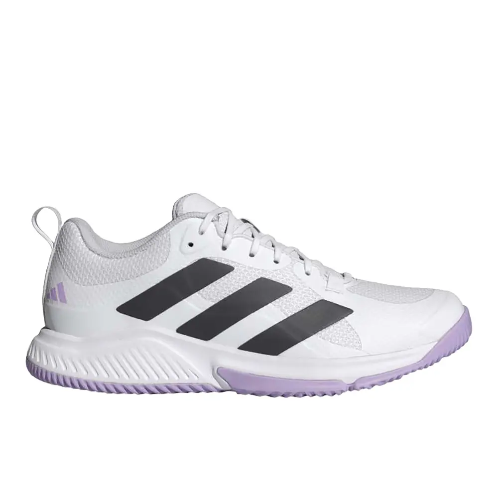 adidas Womens Court Team Bounce 2.0 Volleyball Sneakers Shoes - White adidas Womens Court Team Bounce 2.0 Volleyball Sneakers Shoes - White