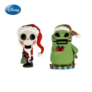 1/2PCS Disney Officially Licensed Jack and Oogie Boogie Fridge Magnets Cute Magnets for Locker Decorative 3D Foam Magnets for Refrigerator Whiteboard Cabinet Office Kitchen Blackboard Gifts MN-22746/MN-22747