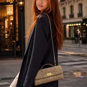 Monaco Woven Convertible Bag in Tea