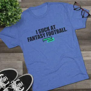 Men's T-shirt: I Suck At Fantasy Football