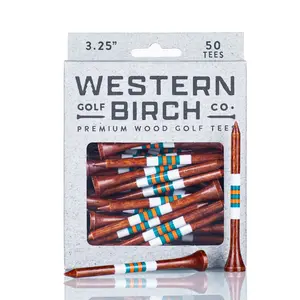 "Tahiti Treat" 3.25" Signature Striped Golf Tee