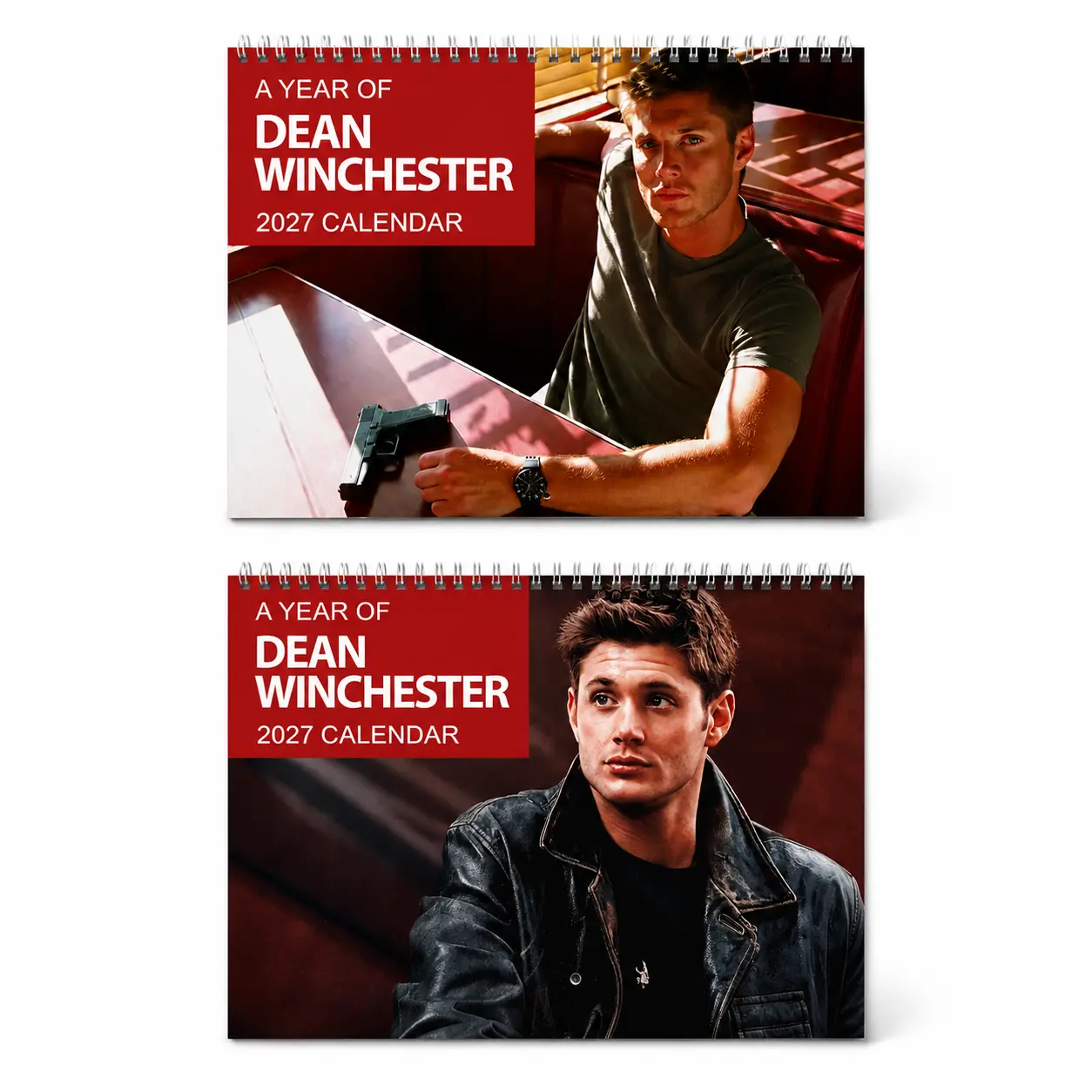 Dean Winchester Supernatural 2027 Calendar, Funny 90s Movie Wall Planner Gifts for Spn Fans