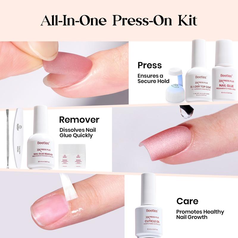 [LIVE ONLY] Beetles X Press Plus Cat Eye Press-On Nails, 7Colors Magnetic Cat Eye Effect, 16 Sizes 224 Pcs, Natural Salon Quality Chasing Light Cat Eye Nails, Gift for DIY Nail Lovers  Spring Vacation Nails Festival Nails   newyearnewme valentinesday