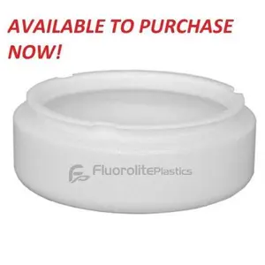 F-9016-4AC:  Circline 11" Replacement Light Cover (Dia 11″; Hgt:  2 5/8″;  I.D.: 9 3/8″;  O/S Lip: 10″; 3 indents) White Acrylic