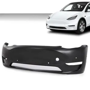Fit For 2020-2023 Tesla Model Y MY Front Bumper Cover Fascia w/ Park Sensor Hole