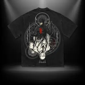 DareDevil Born Again vs King Pin Menswear Gift for Movie Fans Top Apparel Classic Oversized Seamless Simple Straight Man Designer Shirts Men's Regular Fit Floral Print Tee Heavyweight Cotton T-Shirts Featuring Epic Panther Design