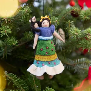 Casa Azul Frida Ornament