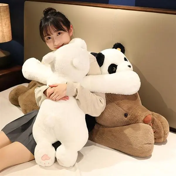 23.6in Soft Cuddly Stuffed Bear Toy - Comfortable Material, Suitable for Kids & Adults, Ideal Holiday Gift & Home Decoration Sofa Companion