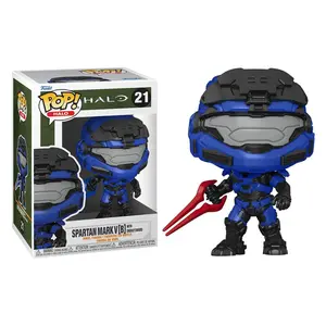 Halo Infinite Funko POP Vinyl Figure | Spartan Mark V w/ Red Energy Sword CHASE