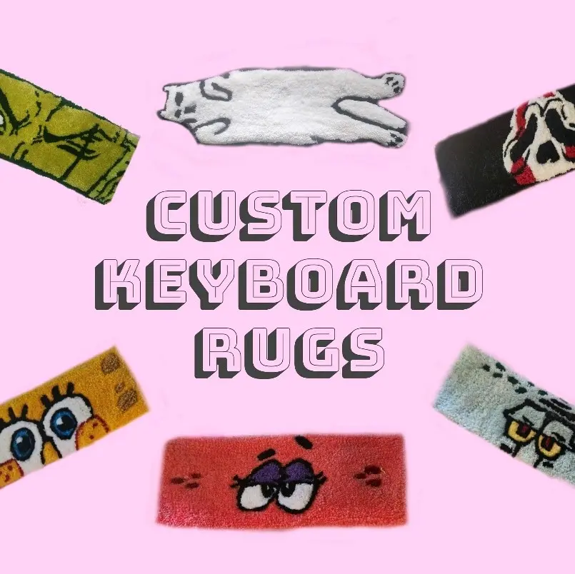 Custom Keyboard Rugs
