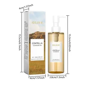 EELHOE Centella Asiatica Cleansing Oil - Korean Double Cleanse Essential | 2-in-1 Makeup Remover & Face Wash | Pore Purifying, Sebum Control, Non-Greasy for All Skin  Moisturizing Hydrating Makeup Remover, Gentle Face and Lip Cleanser cleaner