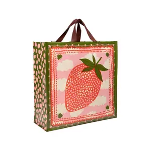 Strawberry Clouds Shopper - Women's Tote Bag