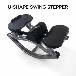 U-Shape Compact Balance Trainer - Portable Home Fitness Equipment with Digital Display