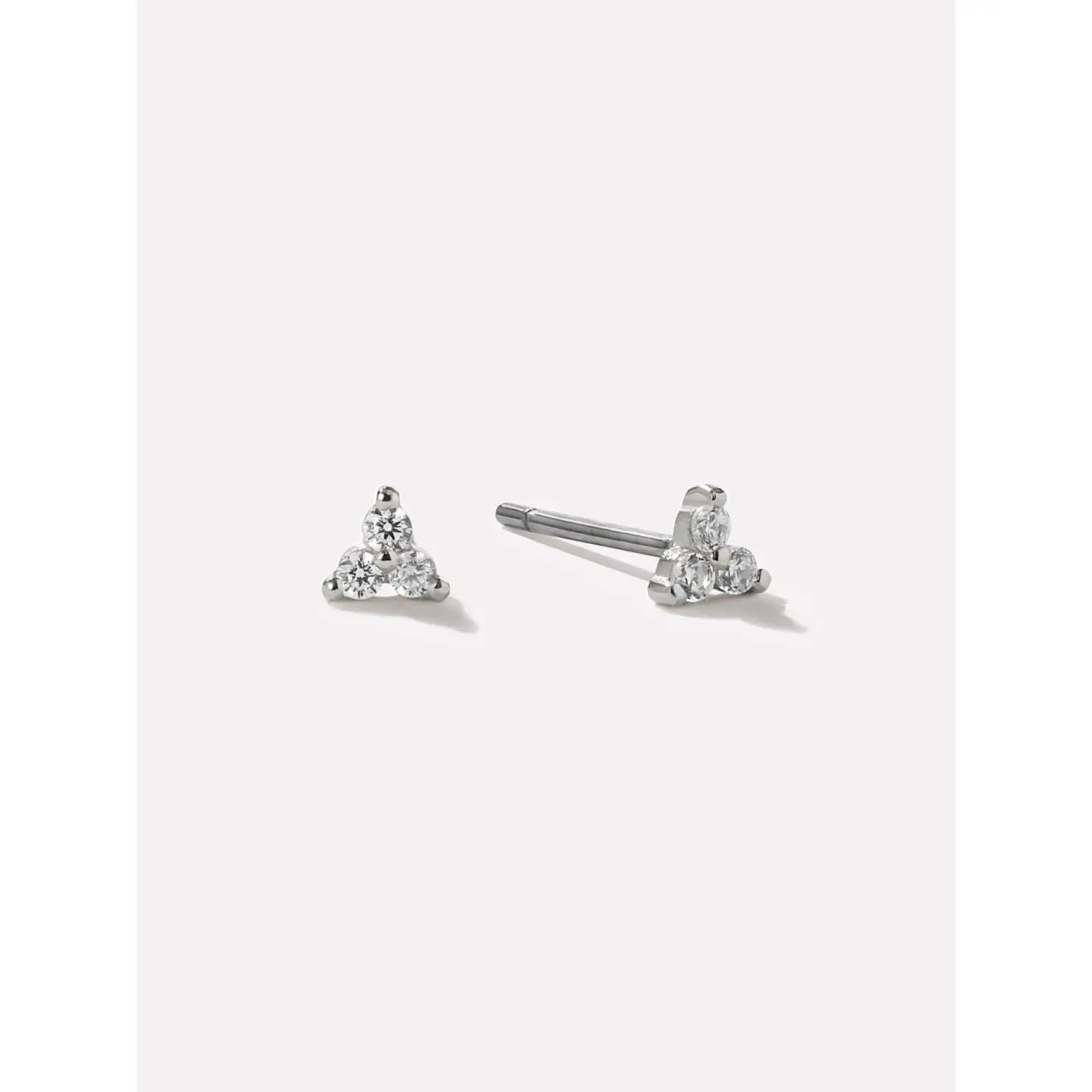 Small Stud Earring - Zara Silver