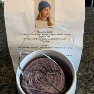 Hoof&Paw's Barnyard Beanie Knitting Kit