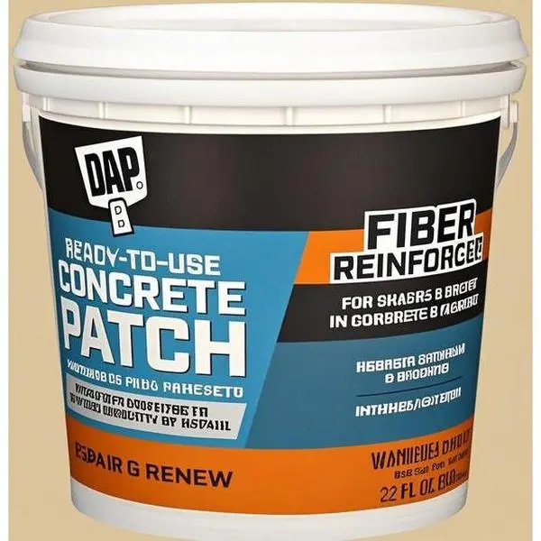 Gray Concrete Repair Patch - 1-qt Quick-Dry Formula, Easy Application, Smooth Finish, Waterproof Sealer, Durable Crack Filler for Driveways, Basement Walls, Floors (Simple Interior-Exterior Use Steps)