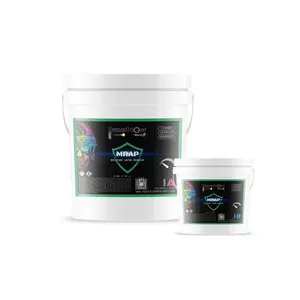 BULLETPROOF- MRAP | 100% Solids MVB (3 GAL KIT) - 2 Part, One-Coat Moisture Vapor Barrier Coating & Low Viscosity - Perfect for Industrial Use (Clear)…