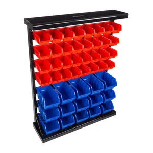 Stalwart Wall Mount 47-Bin Storage Rack Organizer