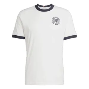 White Color Gemany ss26 Home Soccer Shirt, Germany 125th Anniversary Short Sleeve Football Shirt