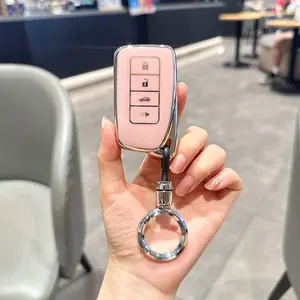 For Lexus Key Fob Cover , Car Key Case Shell Protection for Lexus RX is ES GS LS NX RS GX LX RC LC Smart Remote Control