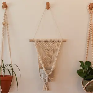Macrame Wall Plant Holder