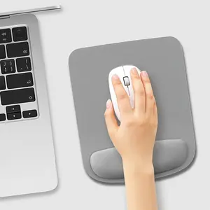 Square mouse pad with hand pad, non slip keyboard holder, office desk cushion, high aesthetic mouse pad, dirt resistant computer hand holder