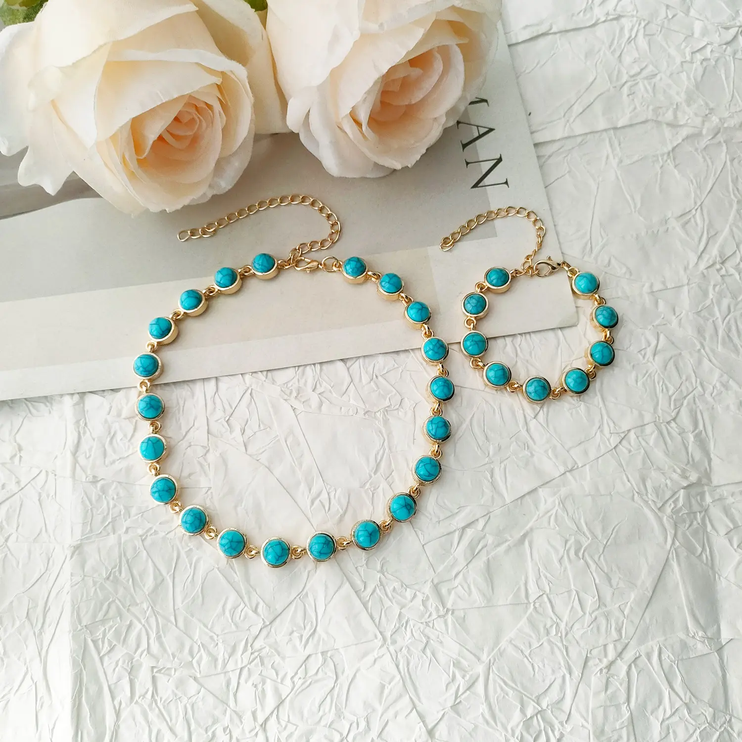 Turquoise set